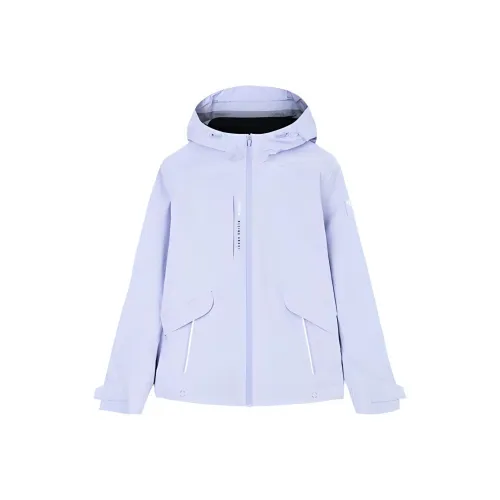 Anta Variety Тренировки Коллекция Свет And Fragrant Фиолетовый Женские Ветровки