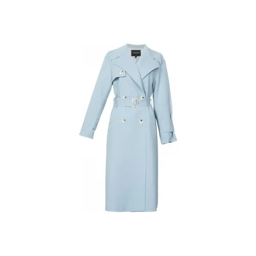 ROEYSHOUSE Тренчкот Женский Синий