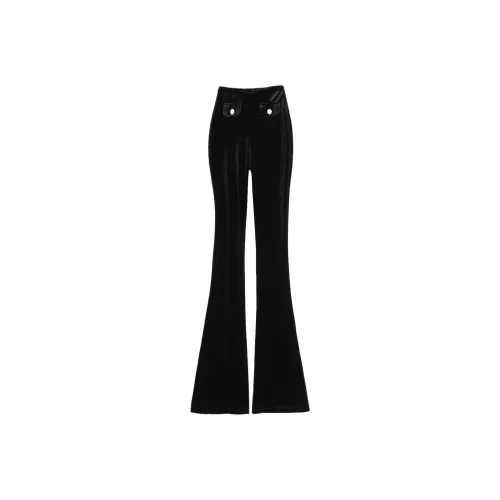 Wbwq Повседневные брюки Женские Черный