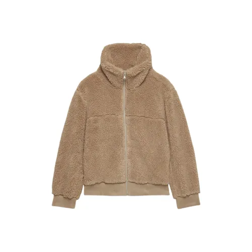 ARITZIA Sunday Best Leche Куртка Куртки Пальто Женские Естественный Коричневый Коричневый