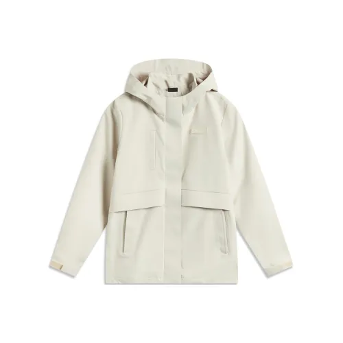 LINING Sports Trend Series Тренчкот Женский Овсяный Серый