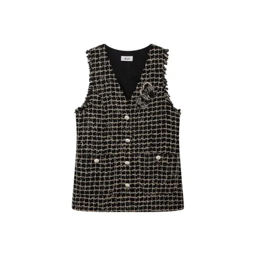 D'zzit Черные Женские Жилеты