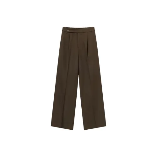 E.land Повседневные брюки женские цвет охотничий зеленый