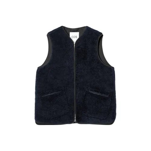 COS Морской синий Женские жилеты