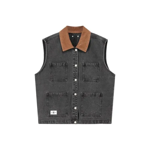 NO ONE ELSE Жилет Женский Черный Серый