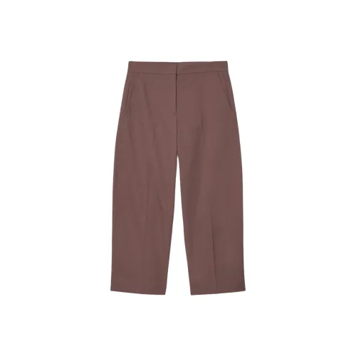 COS Коричневые Женские Повседневные Брюки