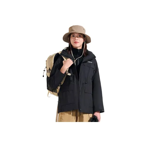 TOREAD Ветрозащитный Устойчивый к истиранию Термический Антистатический Ветровка Женский Черный