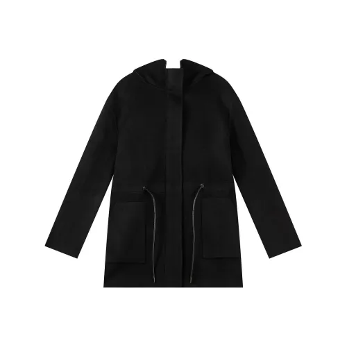 DKNY Черное Женское Пальто