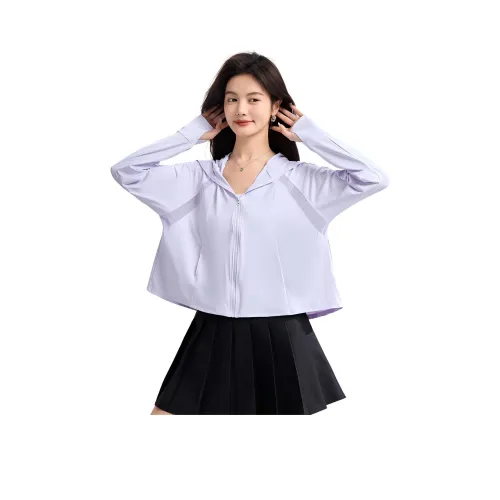 CARBAMMI Одежда с защитой от солнца Женская Фиолетовая