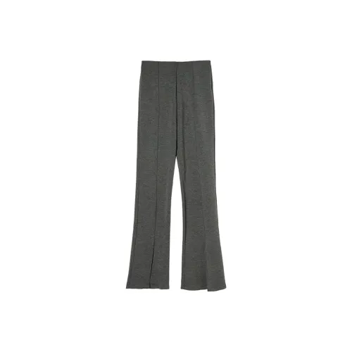 YITOUAGUA Темно-серые женские повседневные штаны