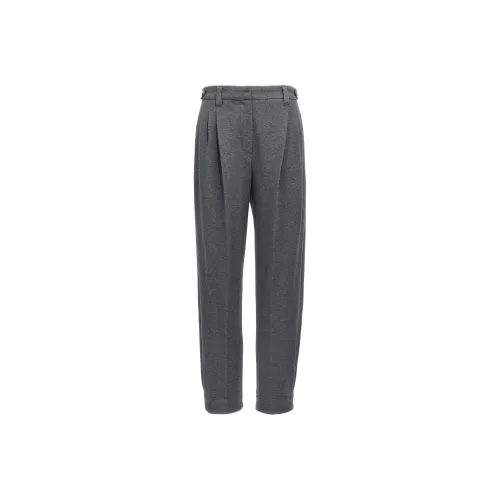Brunello Cucinelli Серые Женские Повседневные Брюки