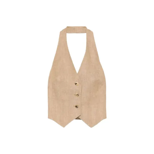 MaxMara Песочный Женские Жилеты