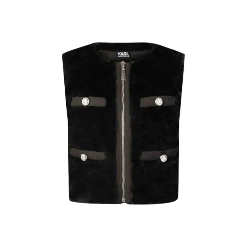 Karl Lagerfeld Жилет Женские Черный
