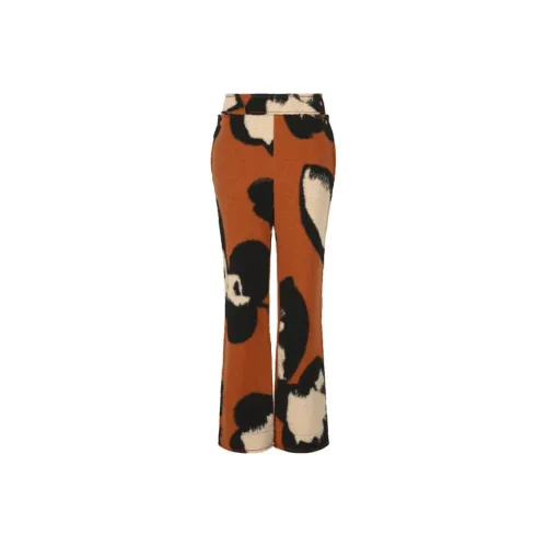 ISSEY MIYAKE Повседневные брюки Женские Коричневый