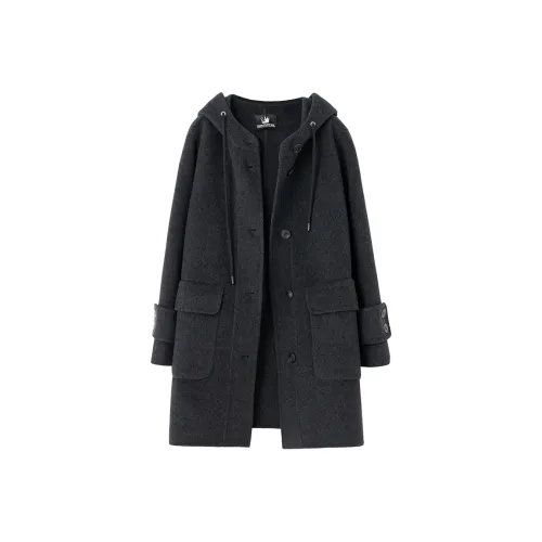 SOON FLOWER Куртка Женская Черная Серый