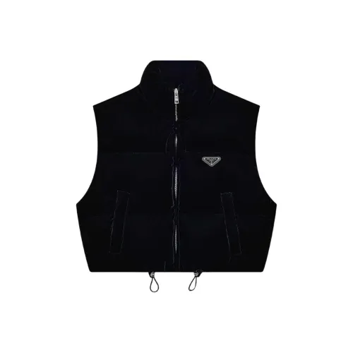 PRADA Черные Женские Жилеты