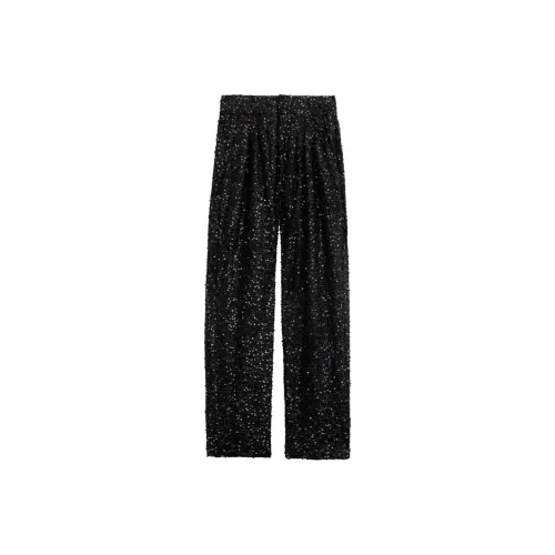 ISABEL MARANT Черные Женские Повседневные Брюки