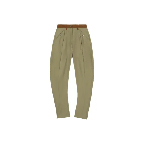 KIKO KOSTADINOV Повседневные брюки Женские Оливково-зеленый