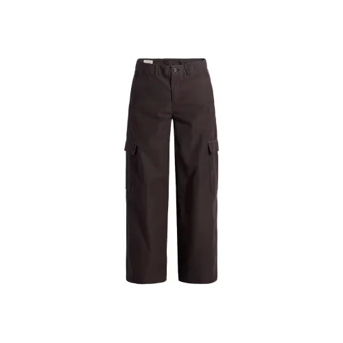 Levis Черные Женские Повседневные Брюки