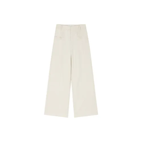 IHIMI Повседневные брюки Женские Экрю