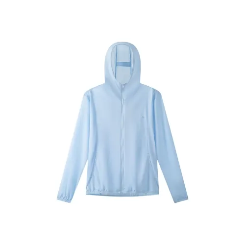 361° УФ-защита Одежда с UV-защитой Женская Охлаждающий Синий