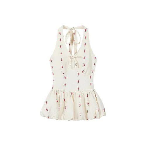 ABBY GODDESS Белый Женские Камисоли