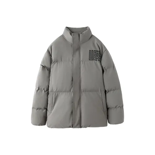 Incolore Хлопковый пуховик женский серый