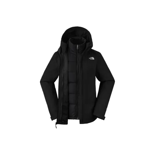 THE NORTH FACE Urban Exploration Водонепроницаемый и Ветрозащитный для сохранения тепла Ветровка Женская Космический черный