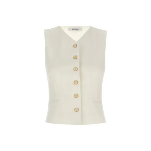 MaxMara Белые Женские Жилеты
