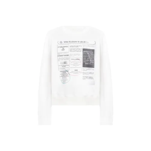 MM6 MAISON MARGIELA Толстовка Женская Белая