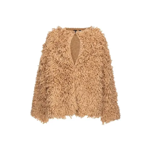 PINKO Бежевый Женские Меховые изделия