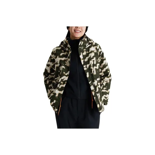 Columbia совместный бренд Transit водонепроницаемая ветровка Женские Камуфляж