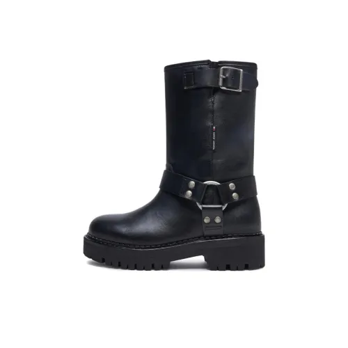 Tommy Hilfiger Tjw Urban Biker Booties Женские Черные