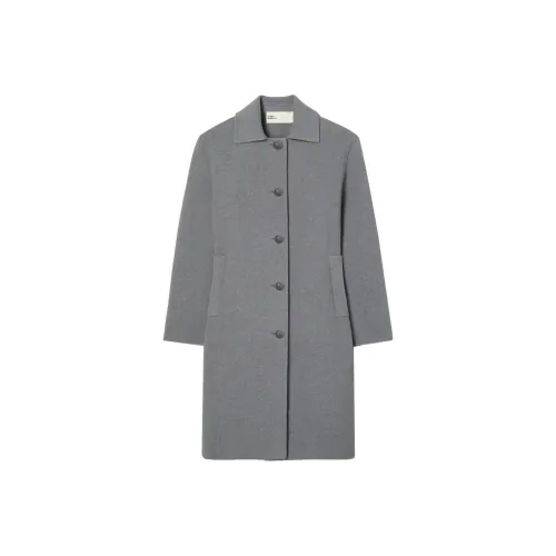 Tory Burch FW24 Куртка Женская Средняя Серая