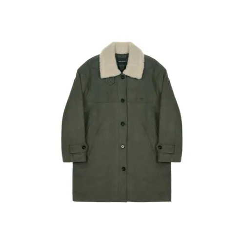 Nick & Nicole Хаки Женское Пальто