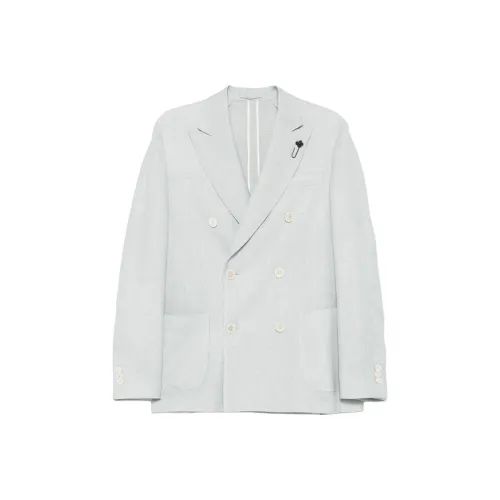 LARDINI Бизнес-костюм мужской светло-синий