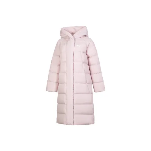 PUMA Женская коллекция Essentials Sportstyle FW24 Хлопковый пуховик Светло-розовый