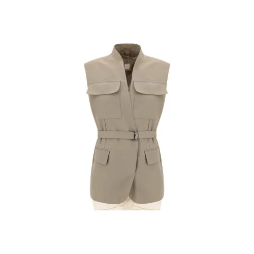 Brunello Cucinelli Бежевые Женские Жилеты