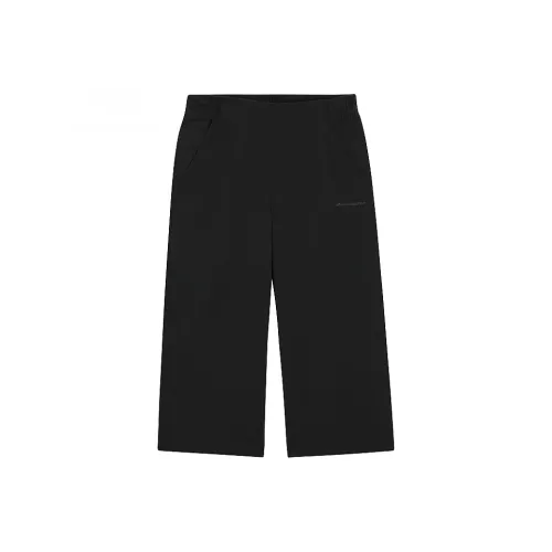 New Balance совместный бренд Повседневные брюки Женские Черный