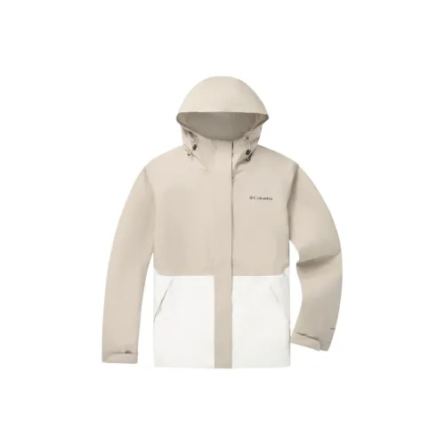 Columbia совместный бренд SS25 Водонепроницаемый и Теплый Ветровка Женские Хаки