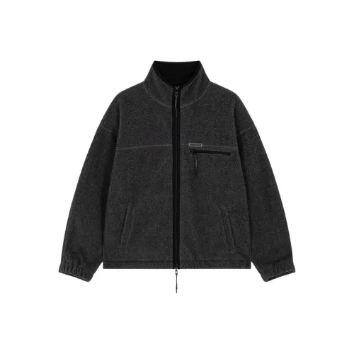 GRVRGROVE Бархат Feel Пальто Женские Уголь