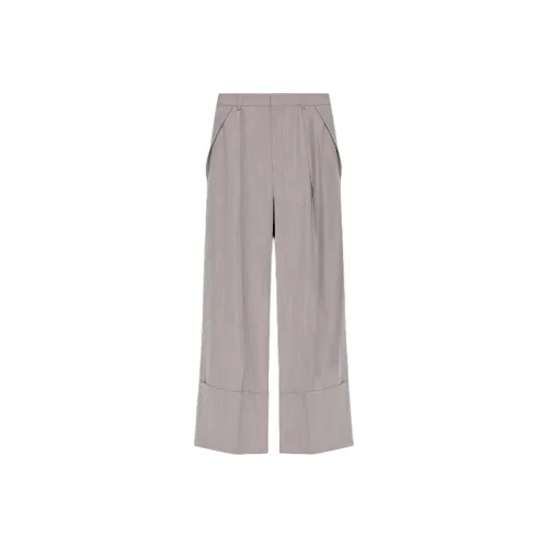 VICTORIA BECKHAM Повседневные брюки Женские Фиолетовые