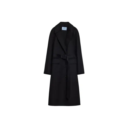 PRADA Черное Женское Пальто