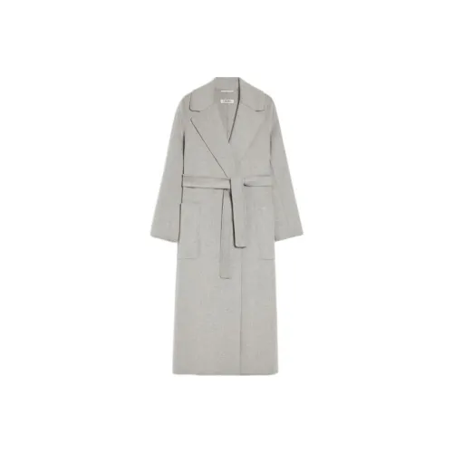 'S MAX MARA' Пальто Женское Светло-Серое