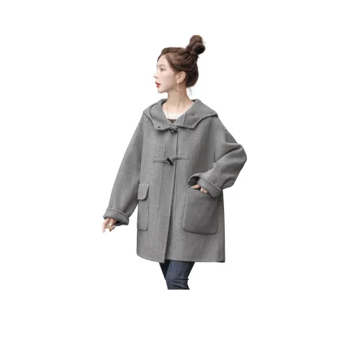 Cypress House Пальто Женское Светло-Серое