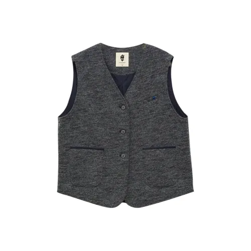 KERANPUJIAN Жилет от Keren Женские Фотиния Серый