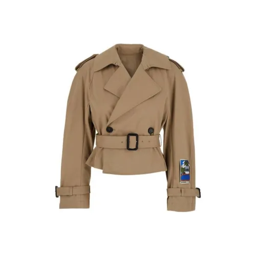 MSGM Коричневый Женский Тренч