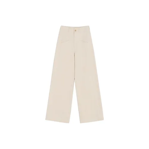 CHACHASTU Повседневные брюки Женские Soy Молоко