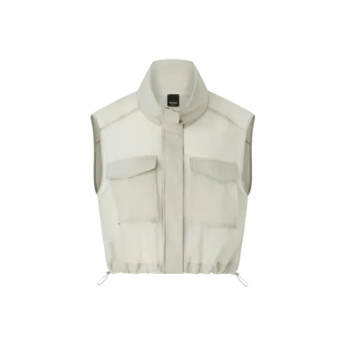 PINKO SS25 Жилет Женский Светло-Серый