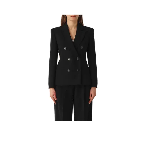 MaxMara Studio Бизнес-костюм Пальто Женское Черное